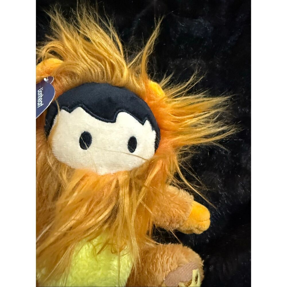 Salesforce Lionheart Astro Yellow Lion Heart Plush Stuffed Animal 8" - Picture 5 of 6